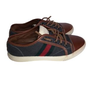 Gucci 100% Authentic Leather Sneakers